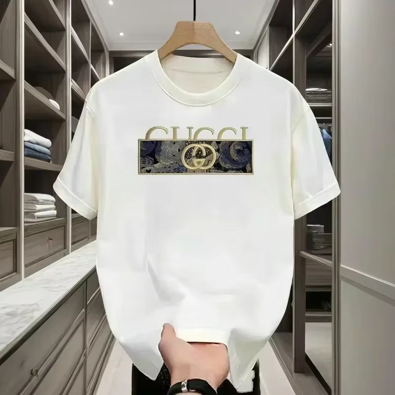 Streetwear Brand New - T-shirt da uomo girocollo a maniche