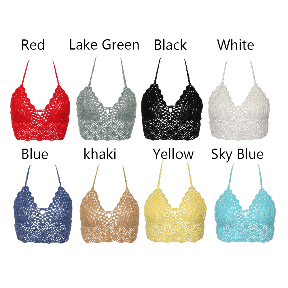 A Bathing Ape Camo - Nuovo bikini sexy Crop Top Crochet