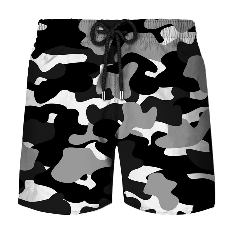 A Bathing Ape Camo - Pantaloncini da bagno mimetici classici da