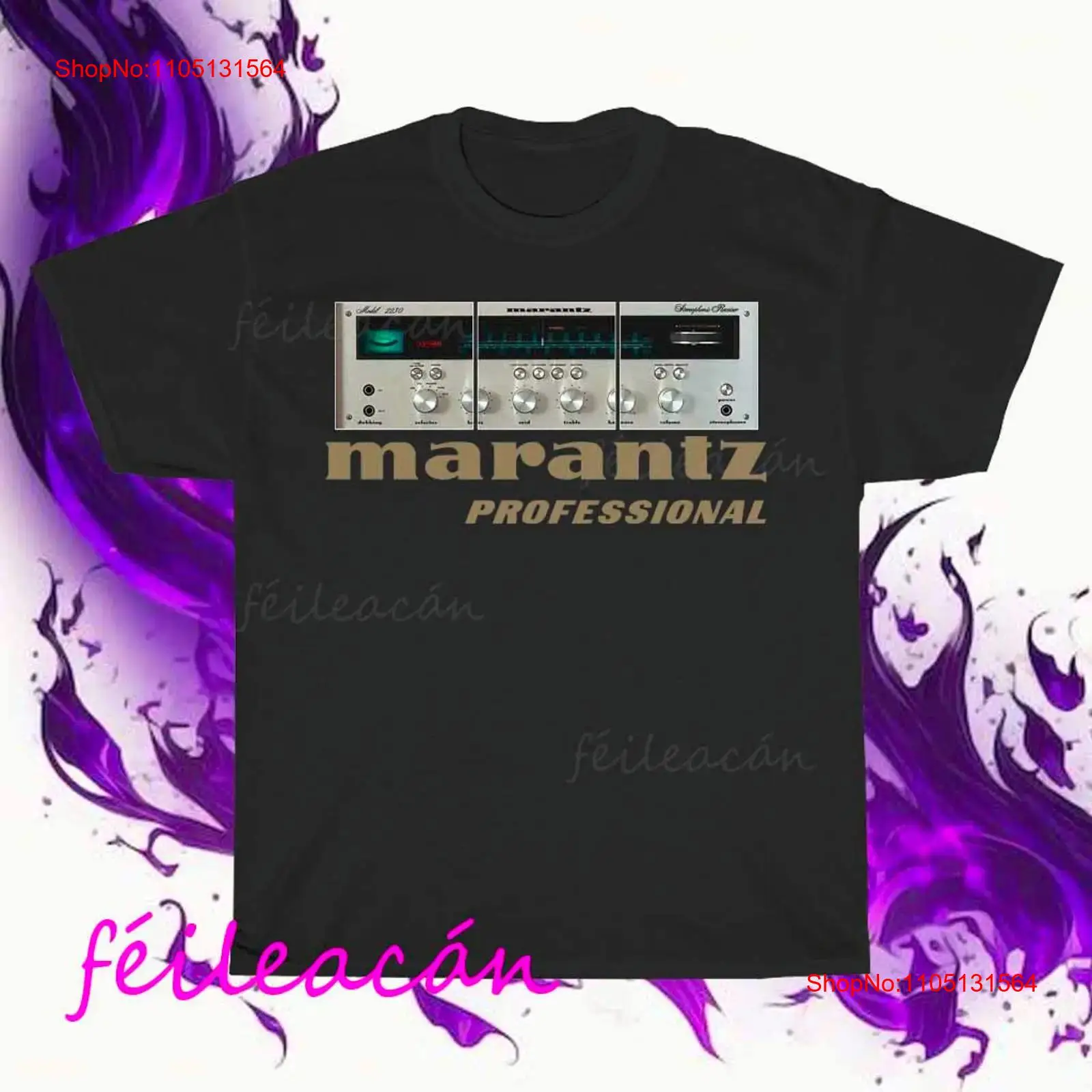 Streetwear Brand Tees - Nuovissimo amplificatore Marantz Logo maglietta americana