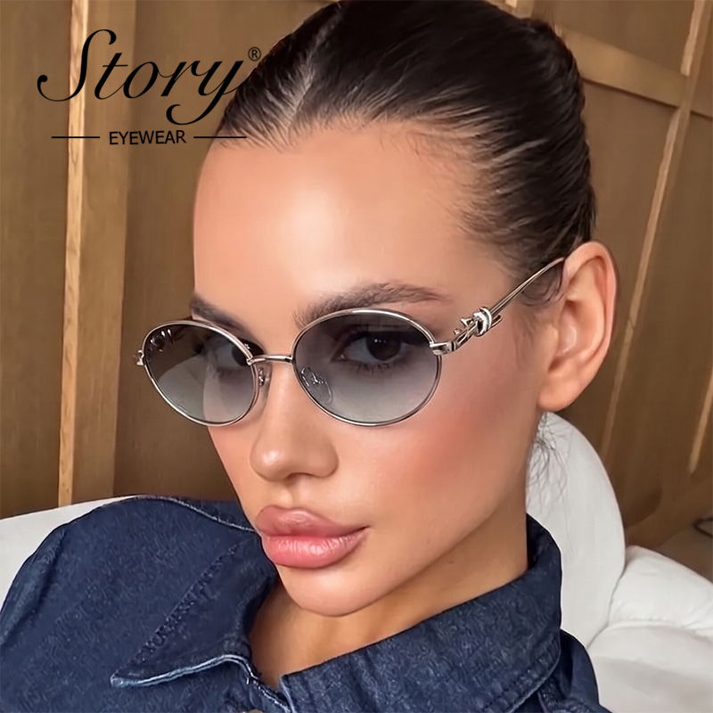 Streetwear Brand Designer - STORY Occhiali da Sole Ovali con