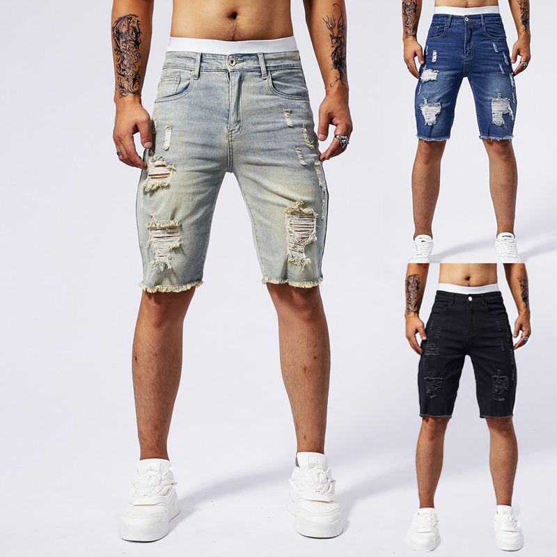 Pantaloncini di jeans strappat - Streetwear Brand New recensione e prezzo
