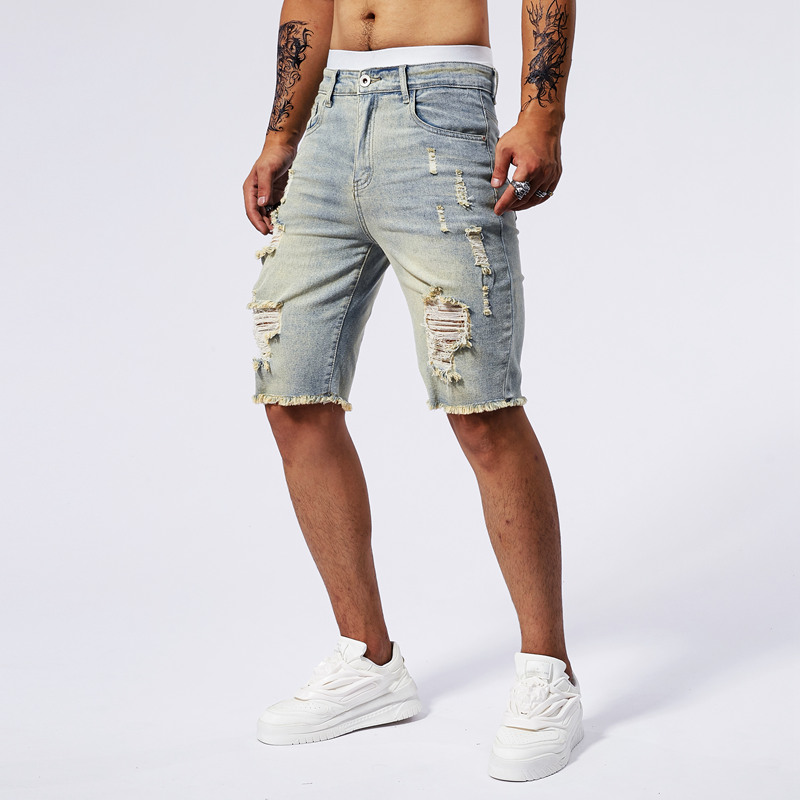 Pantaloncini di jeans strappat - Streetwear Brand New recensione e prezzo