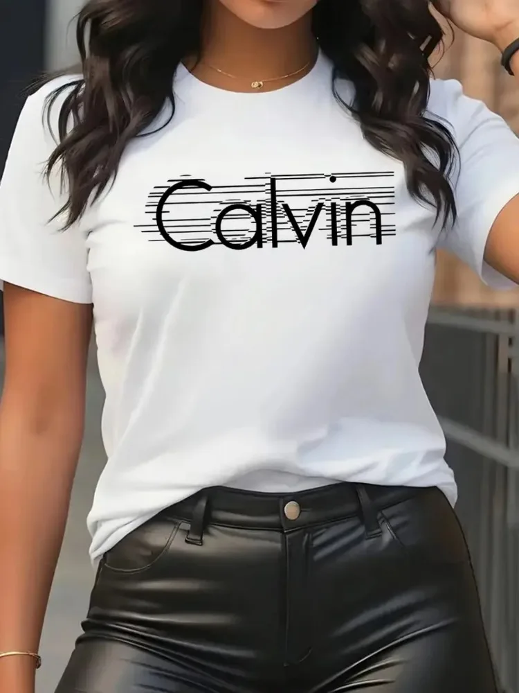 Calvin T-shirt da donna per il - Streetwear Brand Tees recensione e prezzo