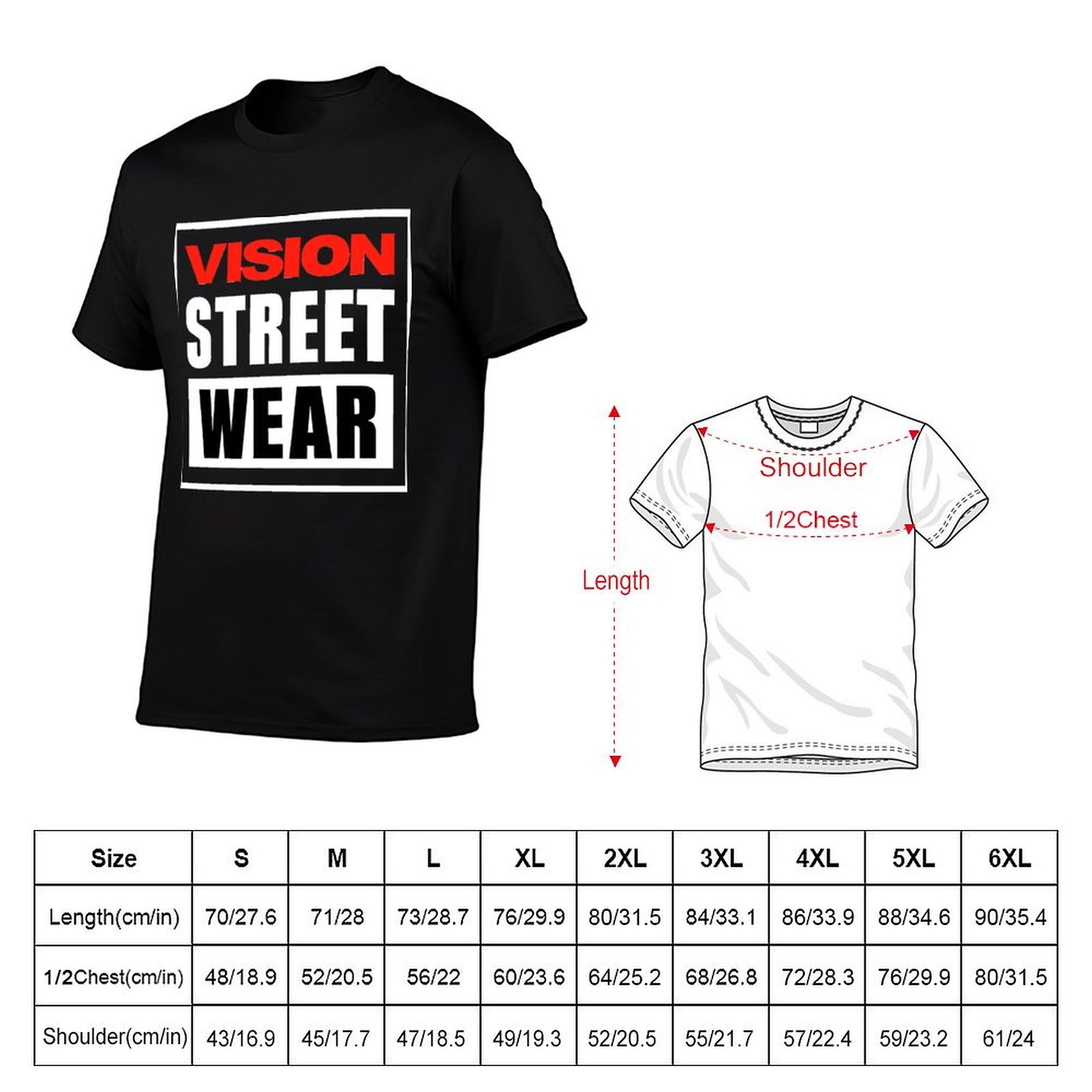 T-shirt Vision Street Wear per - Vision Streetwear Brand recensione e prezzo