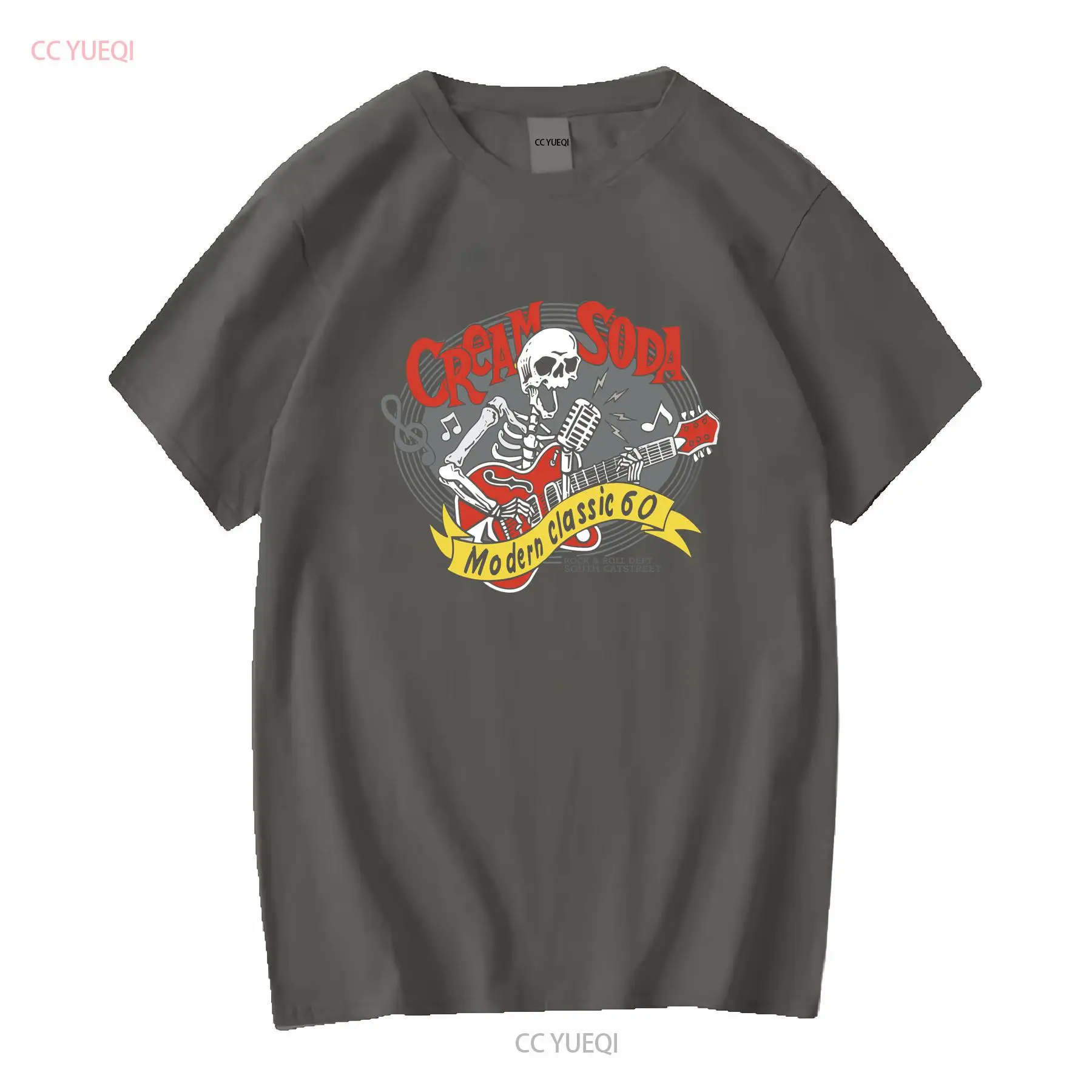 Maglietta Cream Soda Rock Roll - Streetwear Brand Tees recensione e prezzo