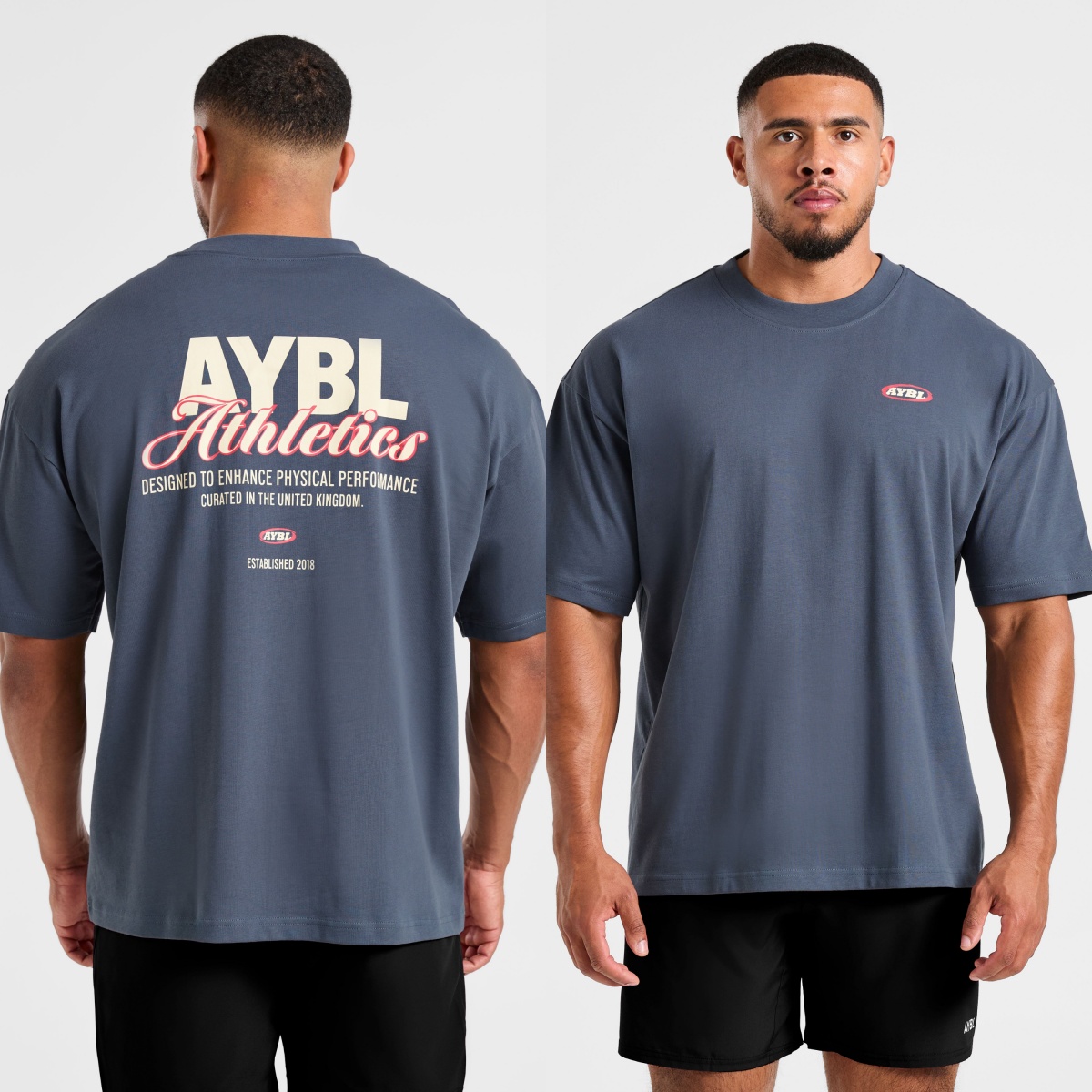 T-Shirt Oversize con Scritta A - Streetwear Gym Brand recensione e prezzo